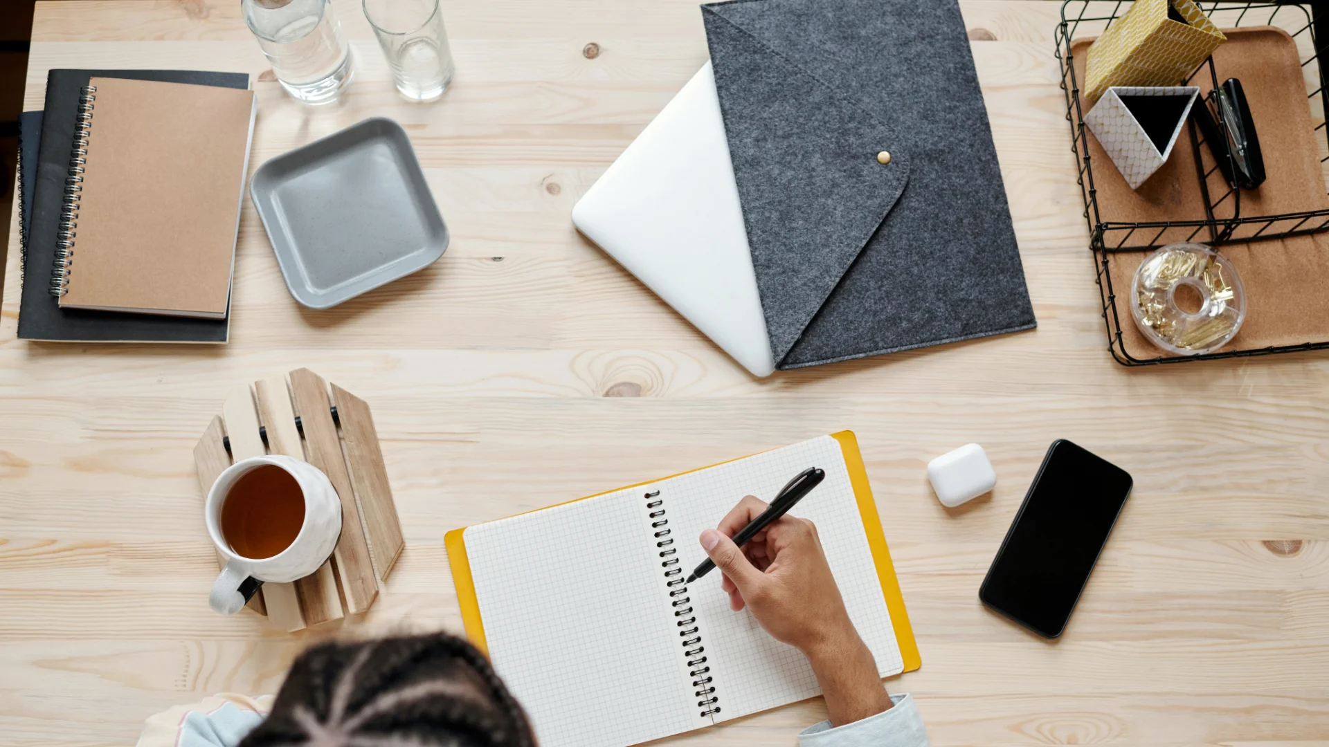 Victoria Falls aerial view